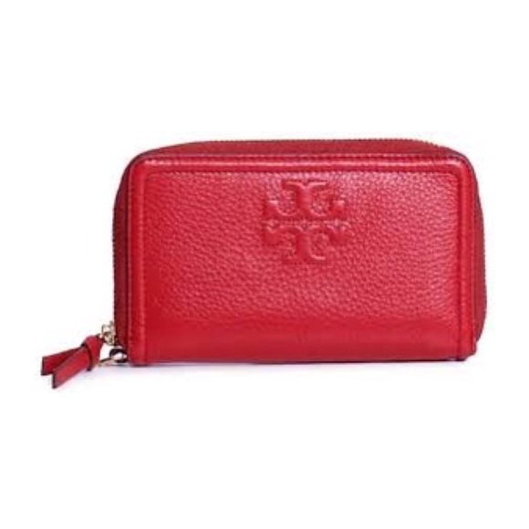 Tory Burch Handbags - Tory Burch Thea Zip Around Smartphone Wallet